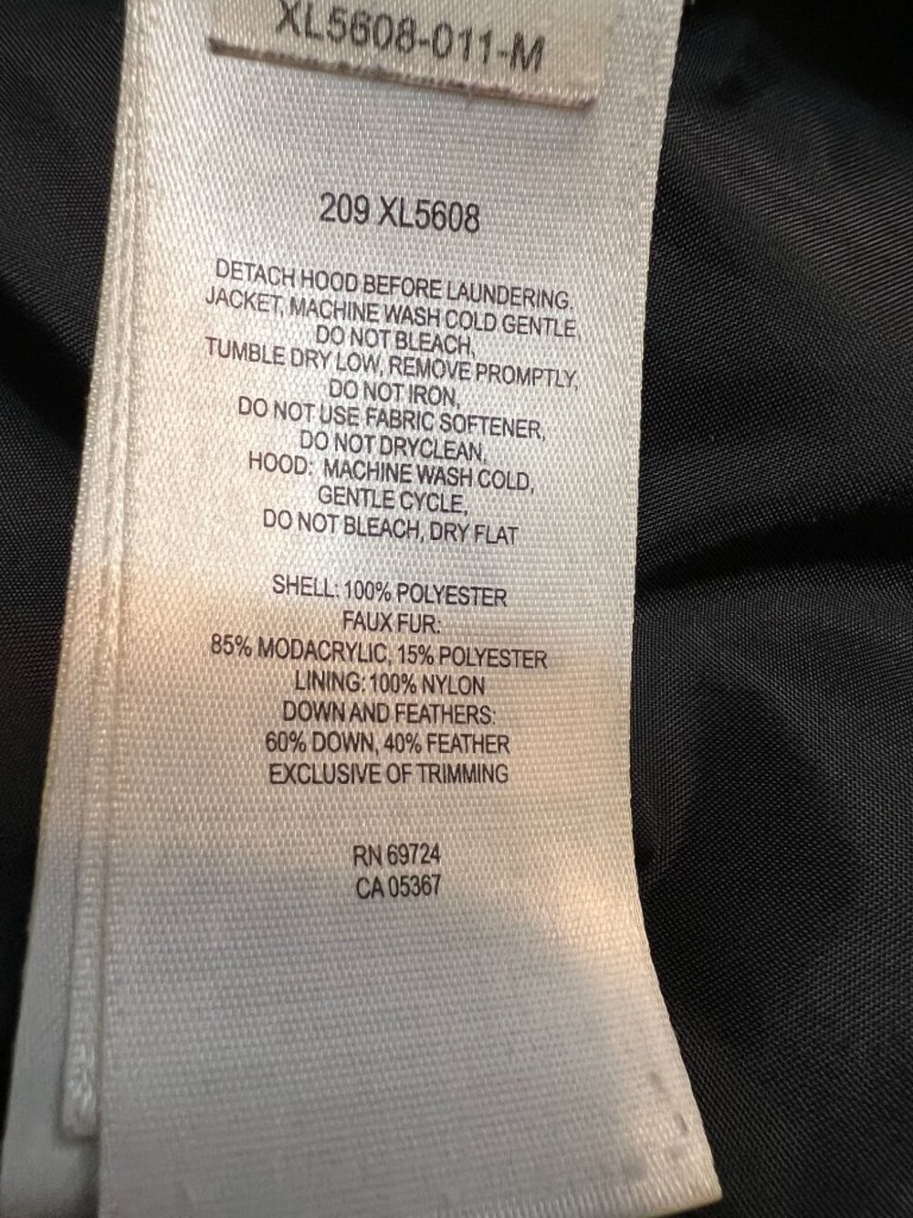 Columbia Women’s Down Puffer Jacket Black Medium Winter Coat Full Zip - Picture 6 of 8